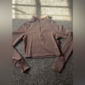 Cropped quarter zip! Worn a few times. Love this.
